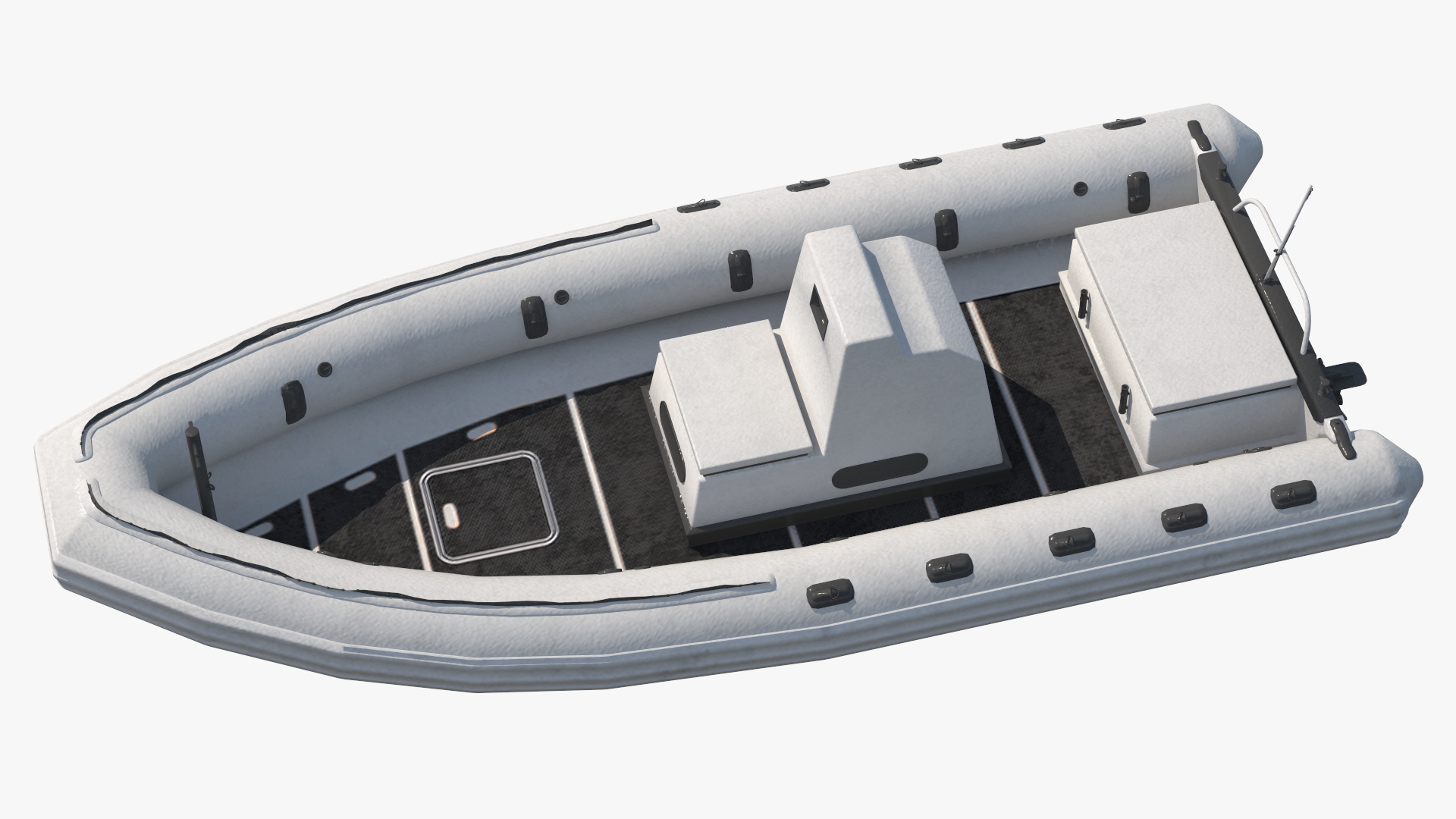 3D Simplified Inflatable Boat