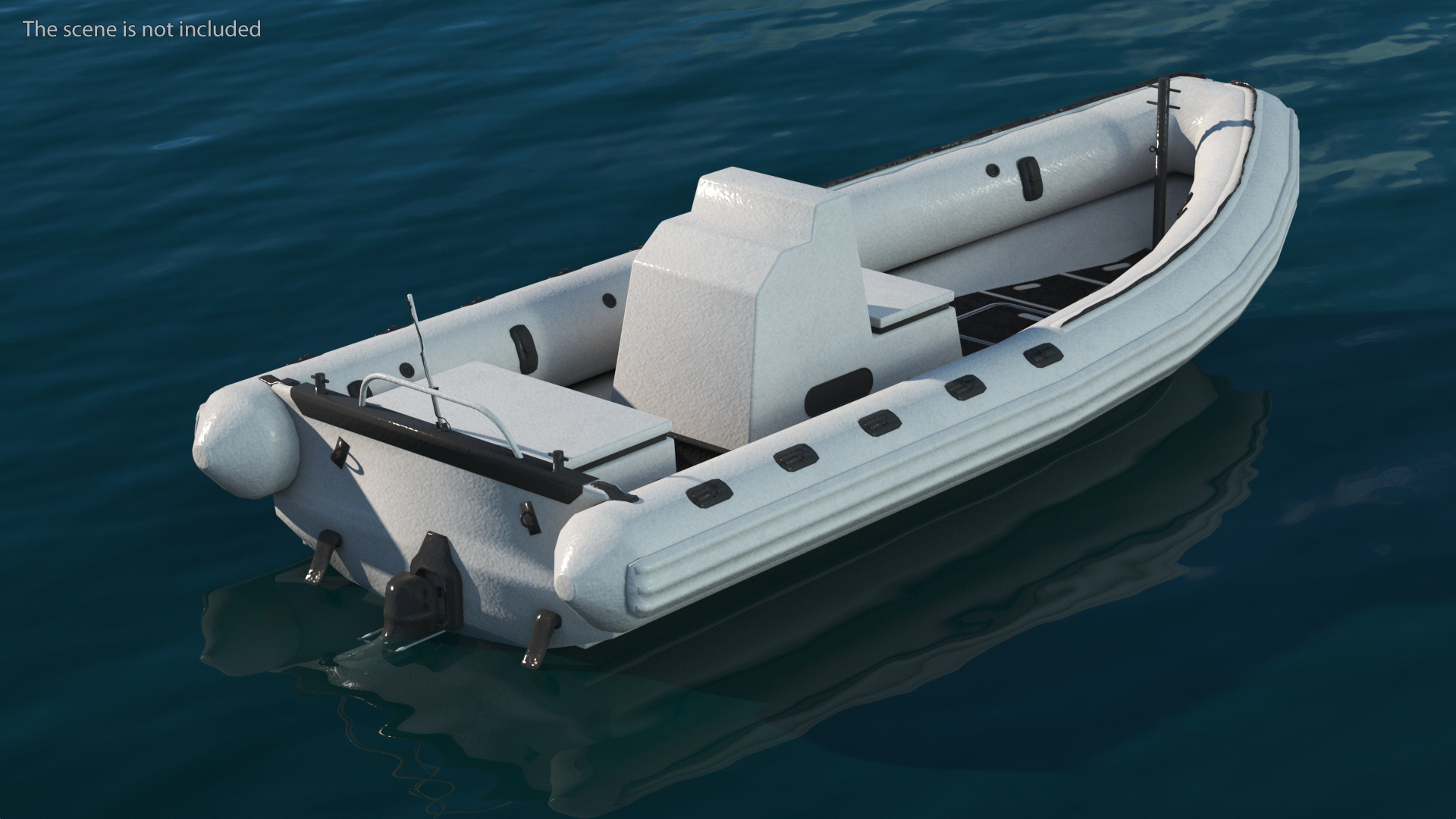 3D Simplified Inflatable Boat