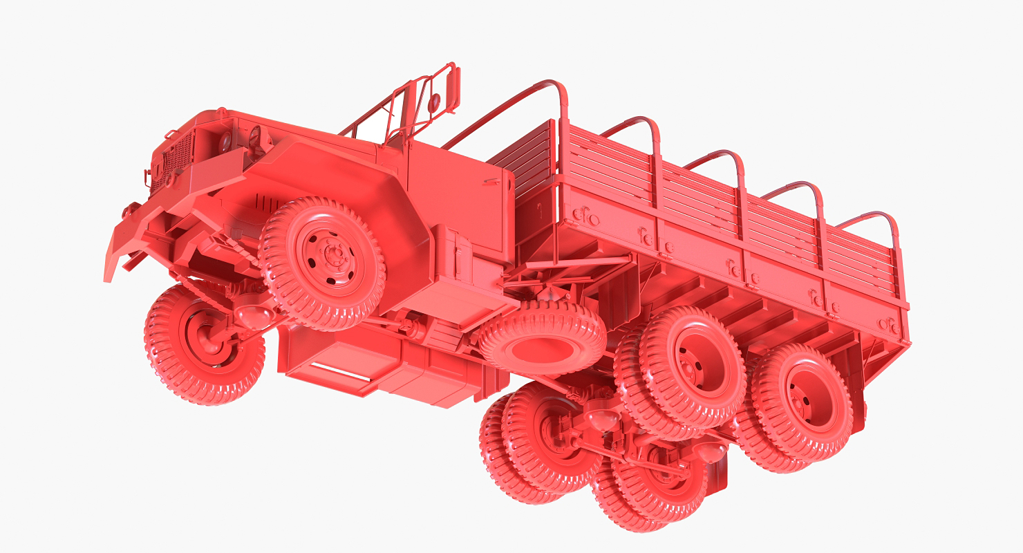 Cargo Truck M35 Desert 3D