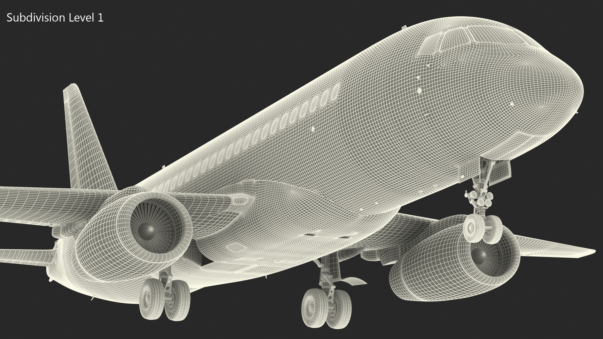 Sukhoi Superjet 100 95lr 3D model