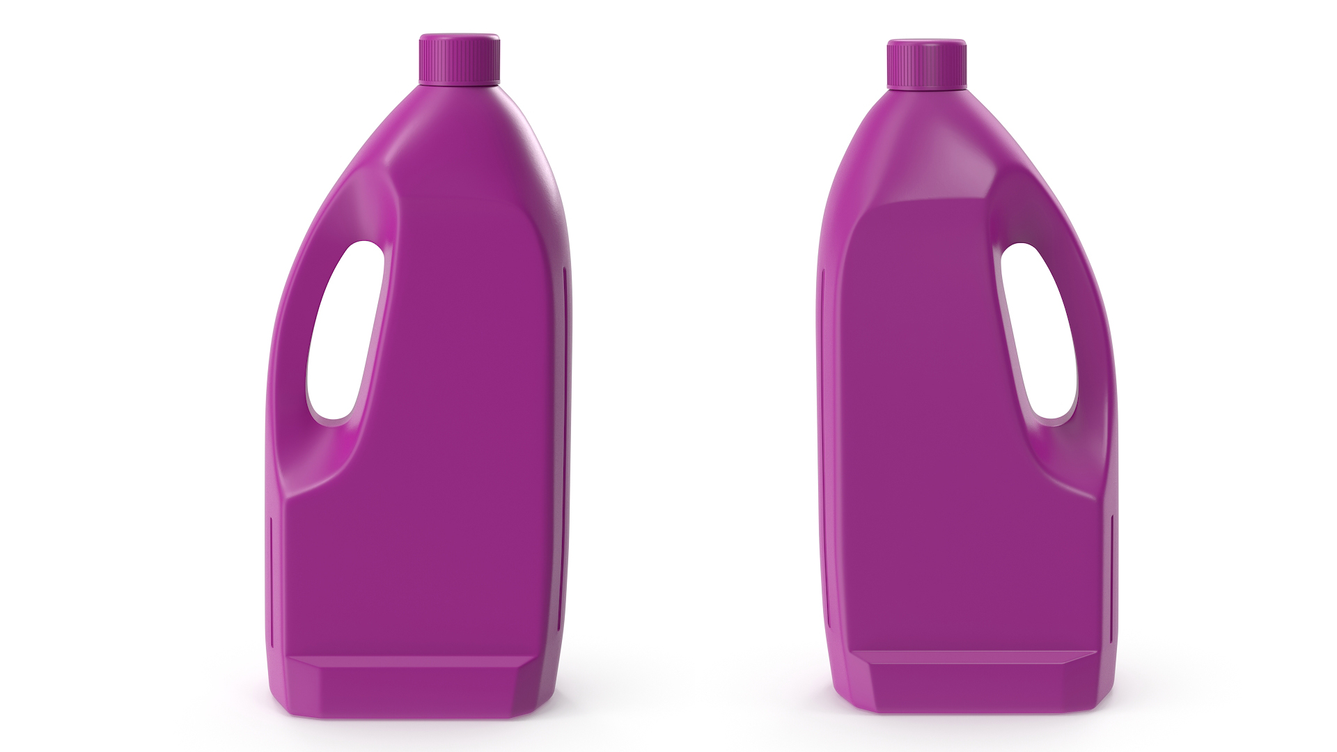 3D Bottle with Household Chemicals Pink