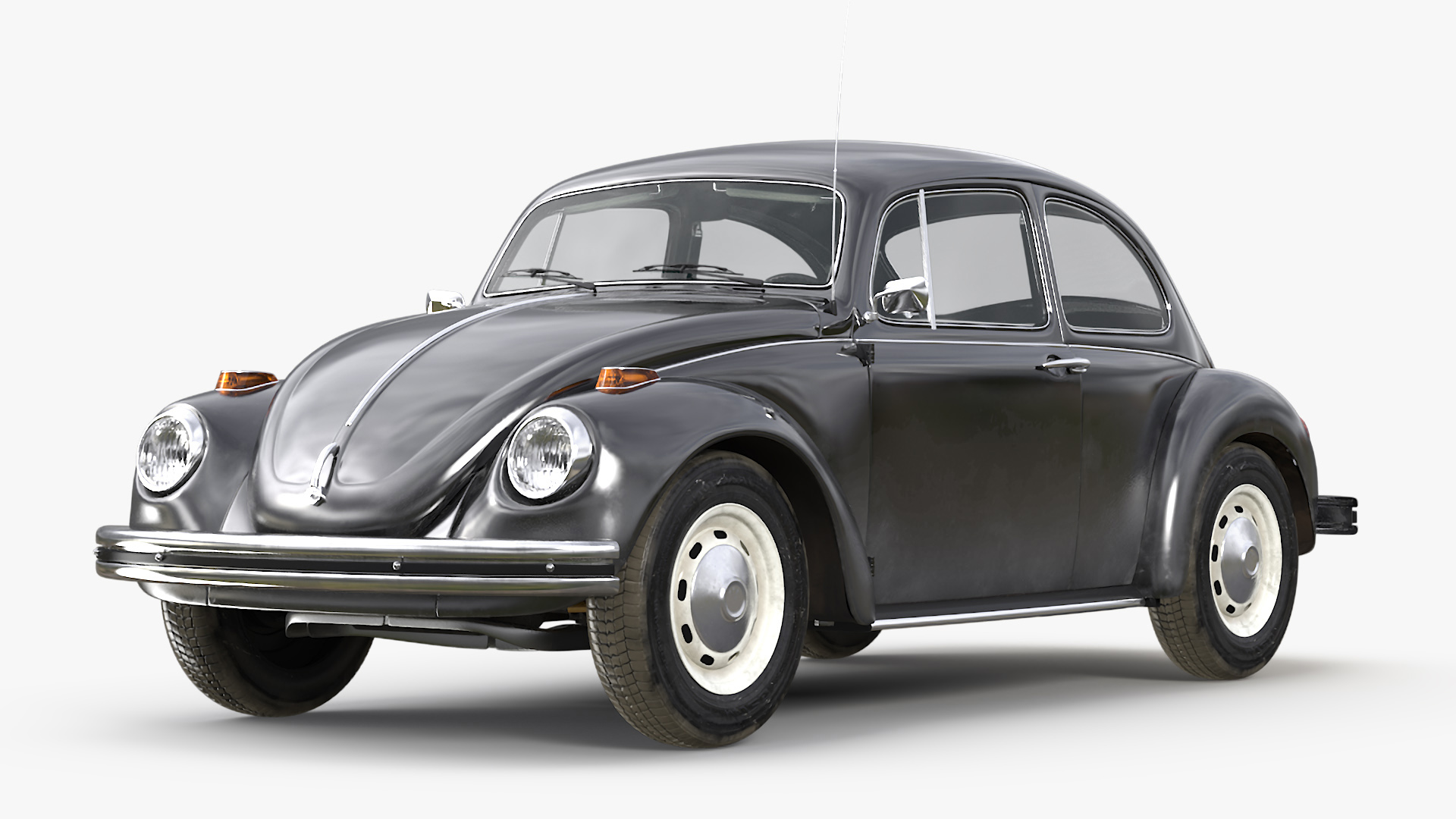 3D model Vintage Volkswagen Beetle