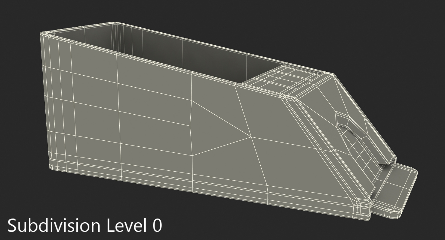 3D Dealer Shoe 6 Deck model