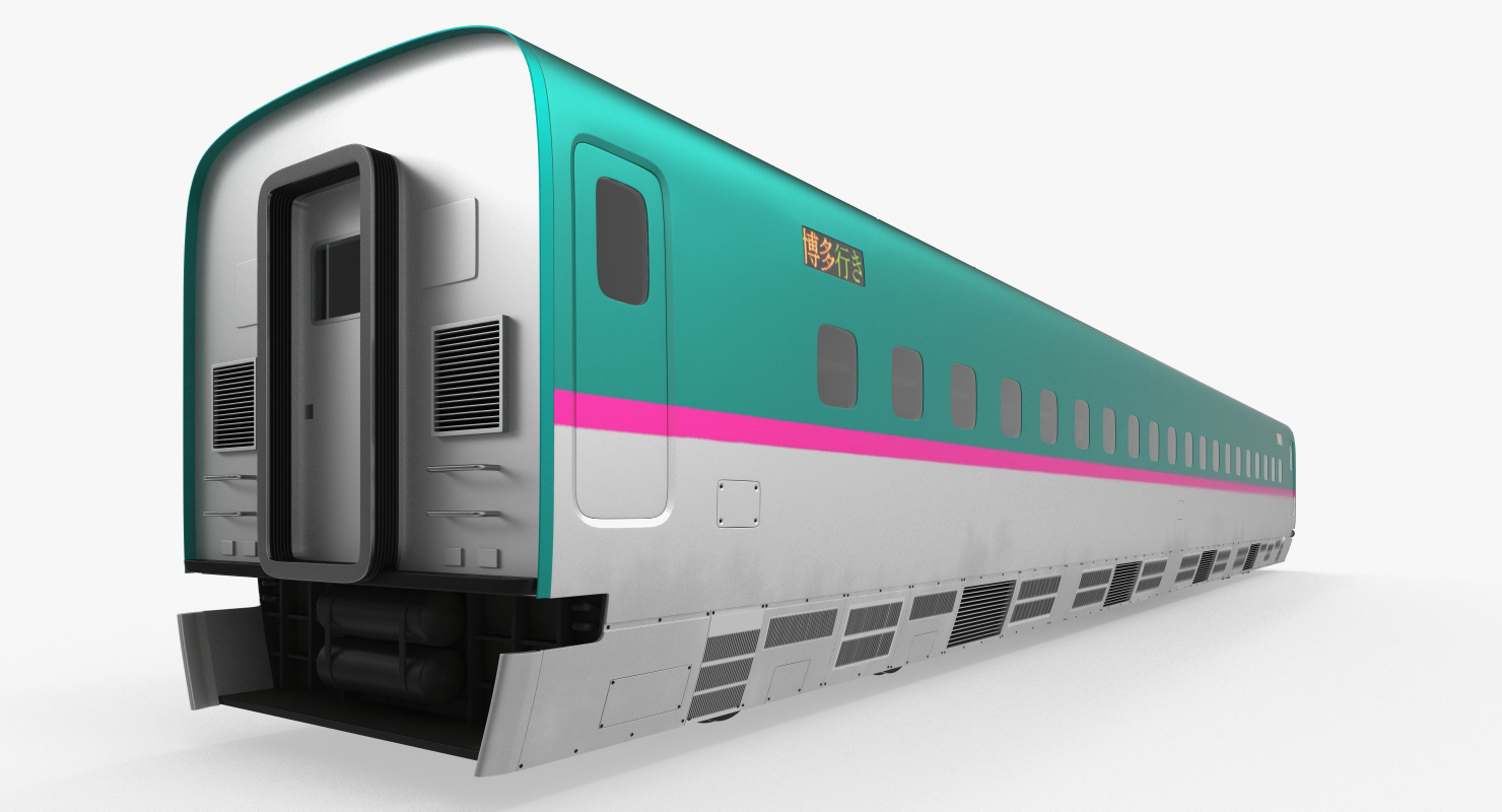 Shinkansen E5 Passenger Wagon 3D model