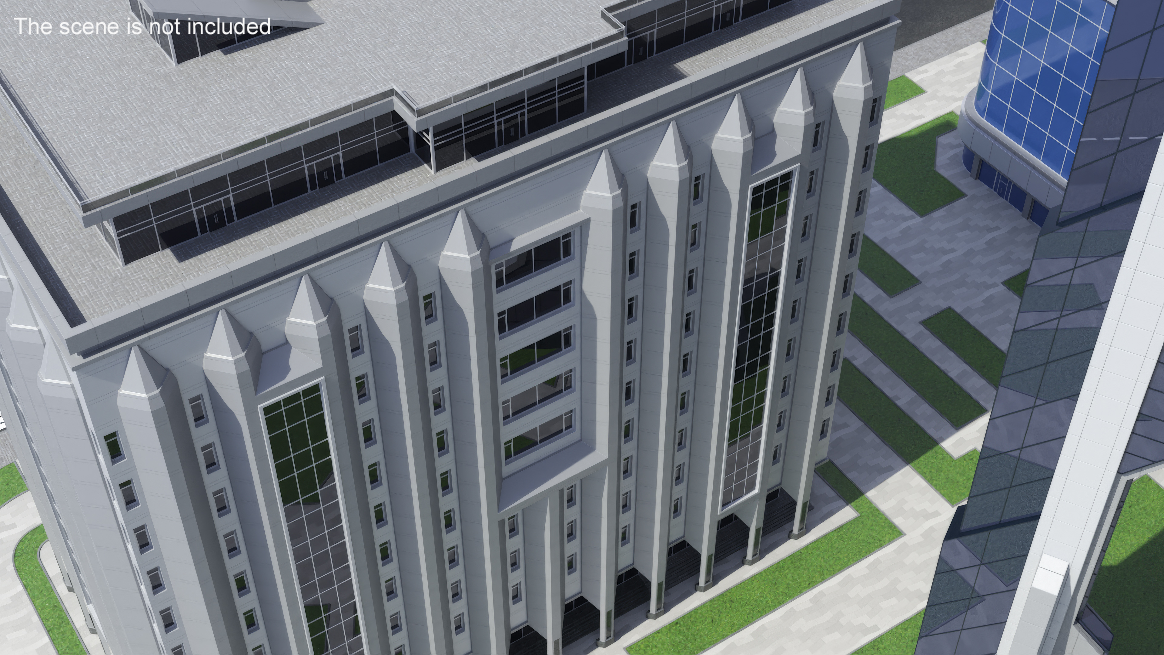 Concept Commercial Building 3D