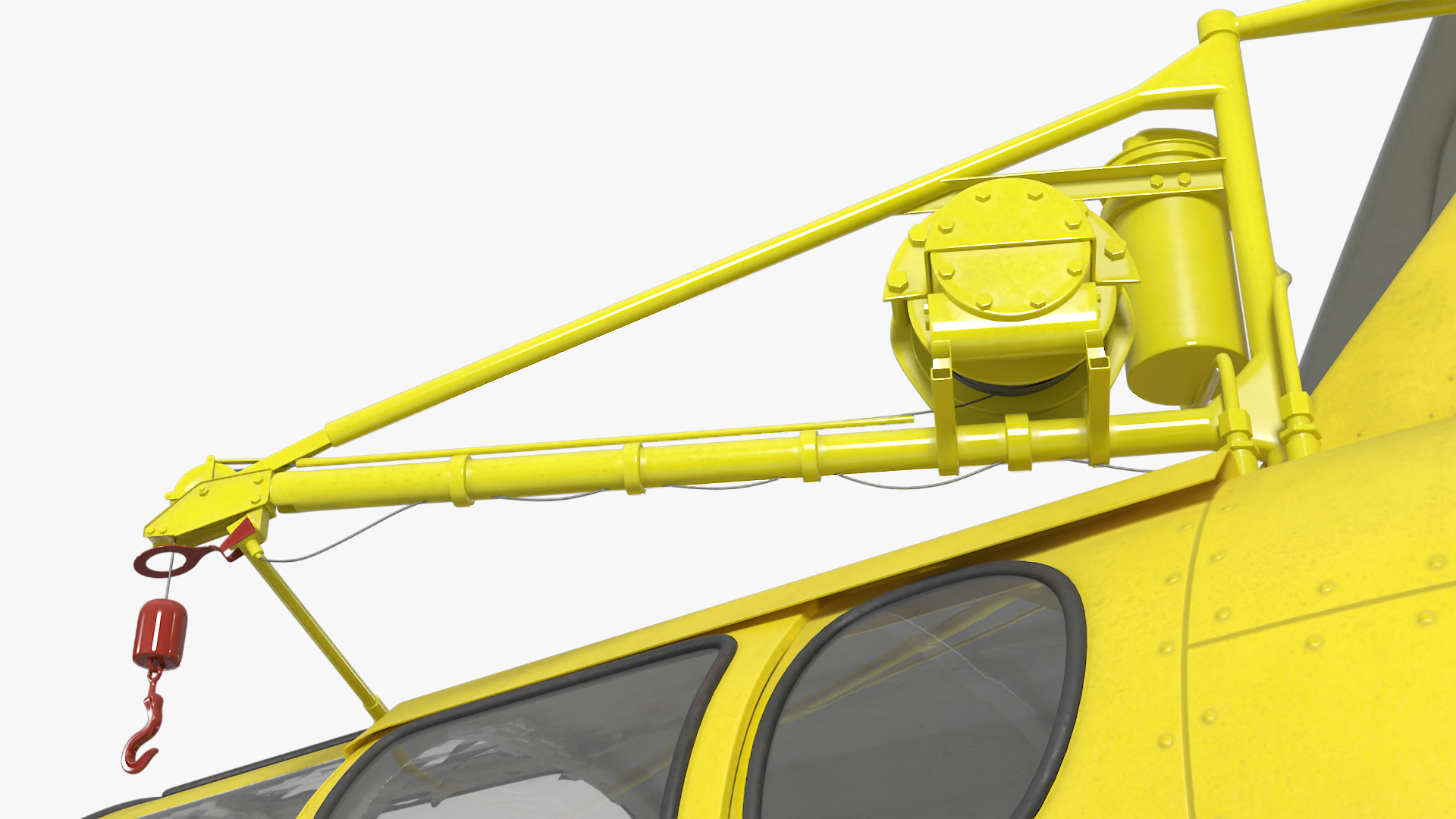 3D Search and Rescue Helicopter Sikorsky H-5 Rigged model