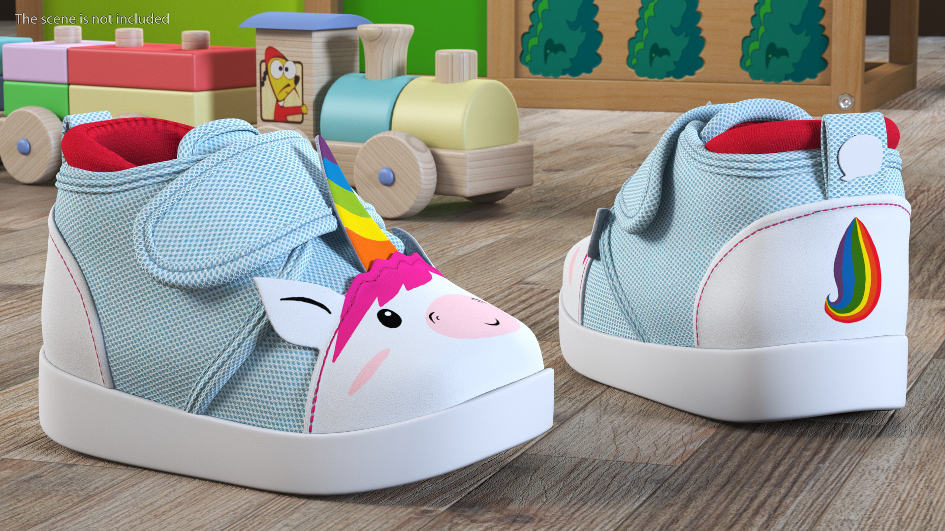 3D Unicorn Baby Sneakers