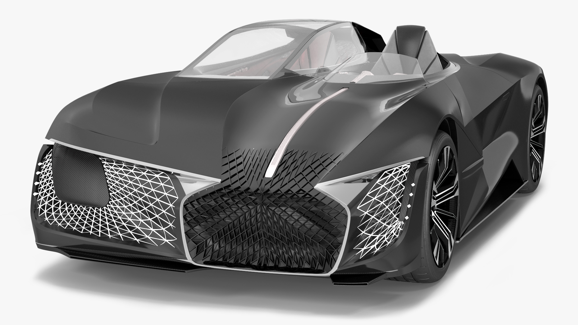 3D Futuristic Design Car