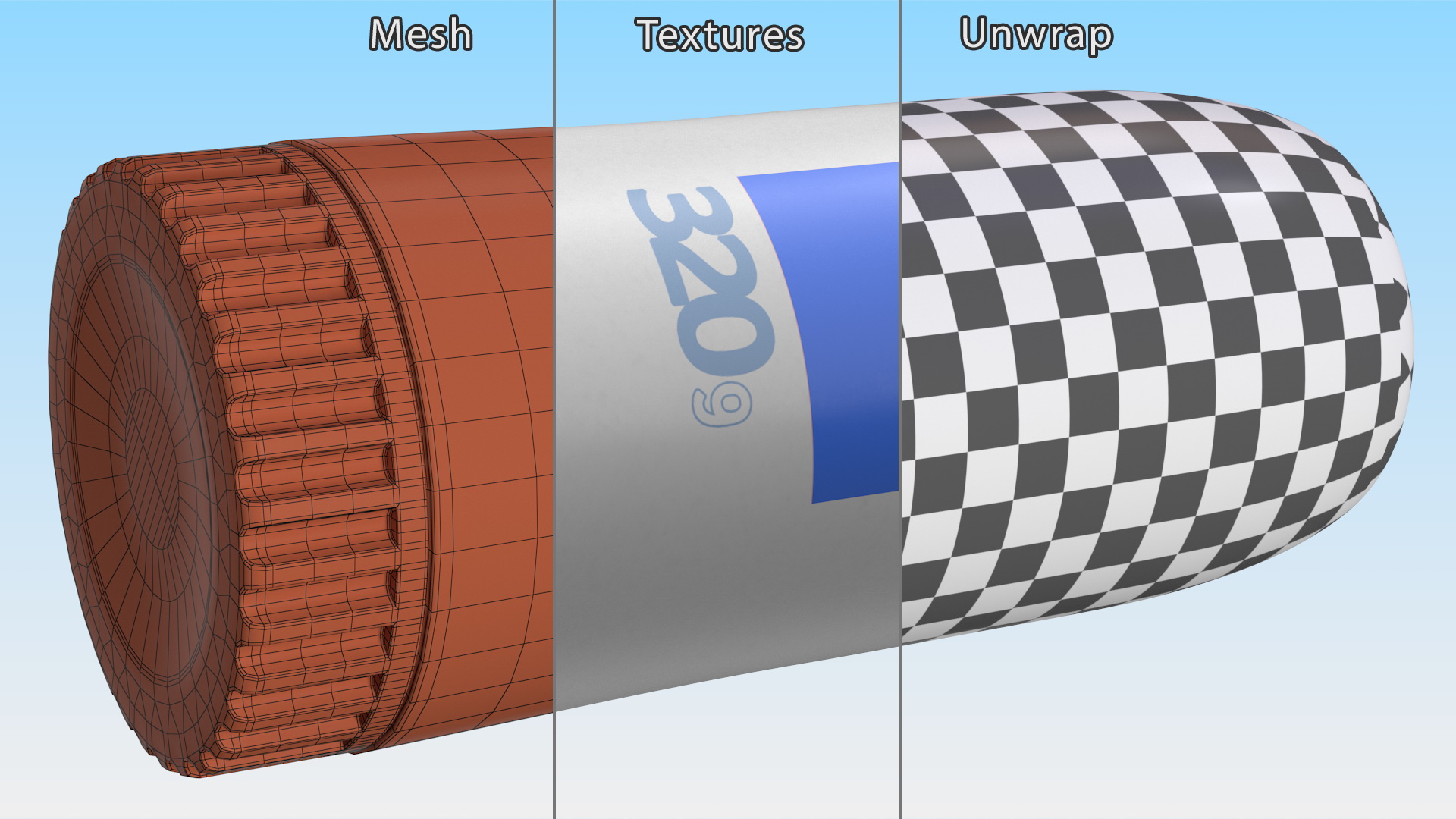 Asthma Treatment Inhaler 3D model