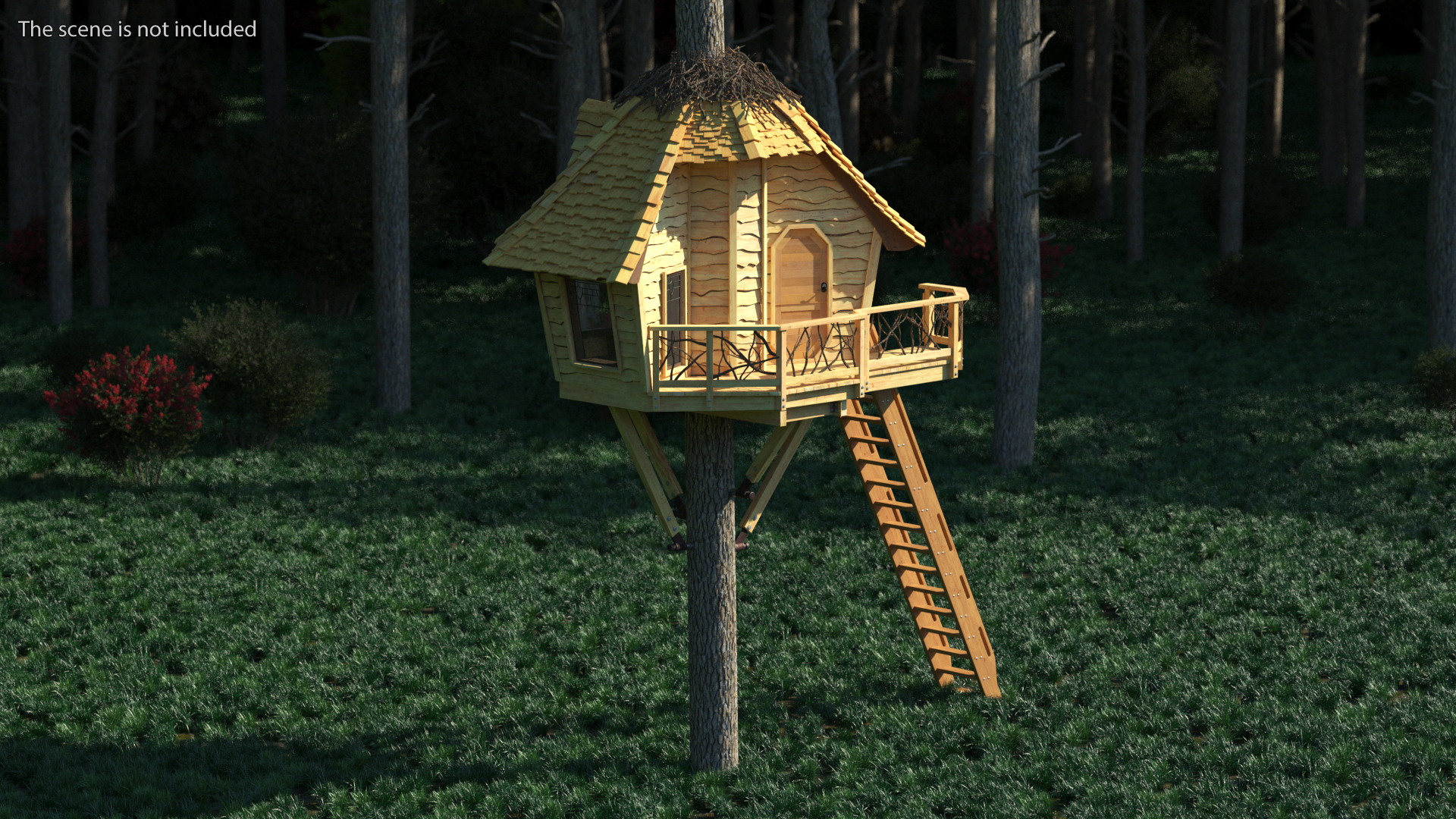 3D Tree House Small