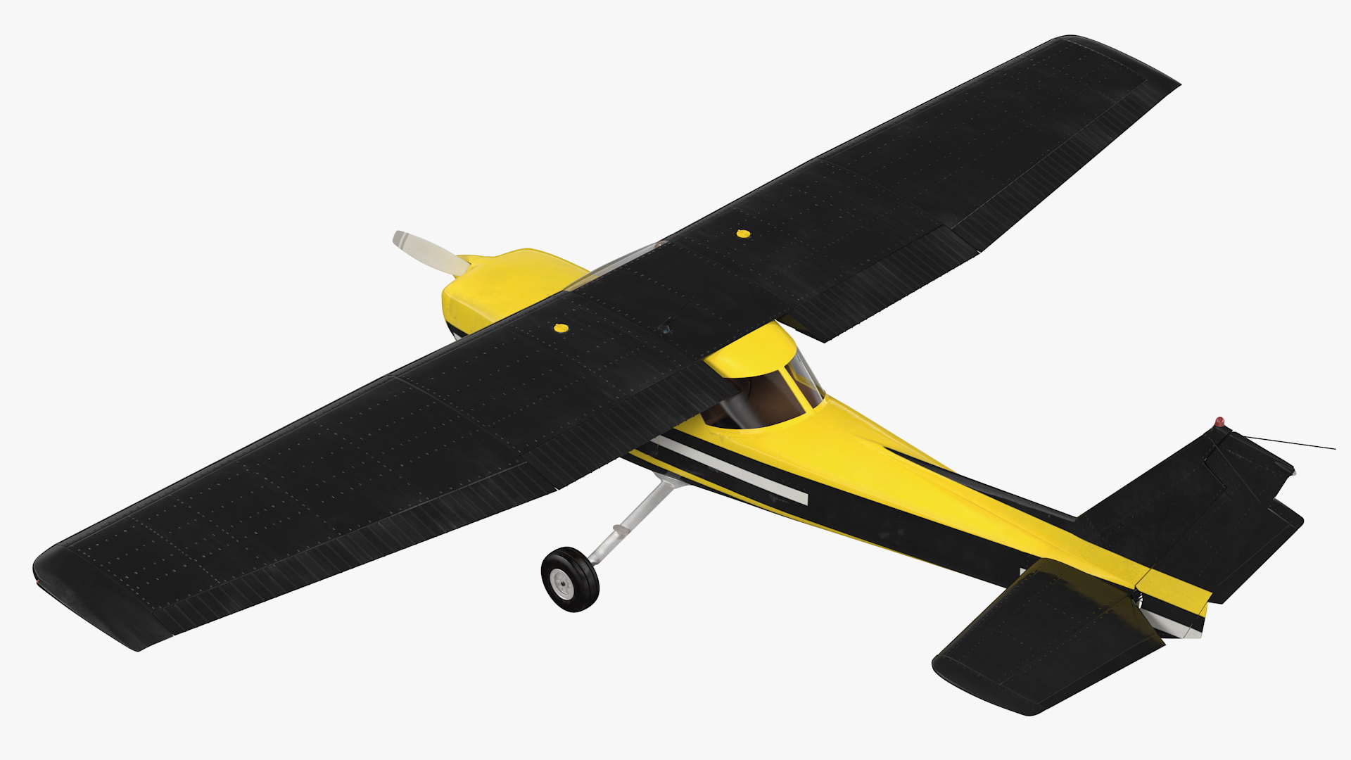 3D Light Single Engine Aircraft Generic