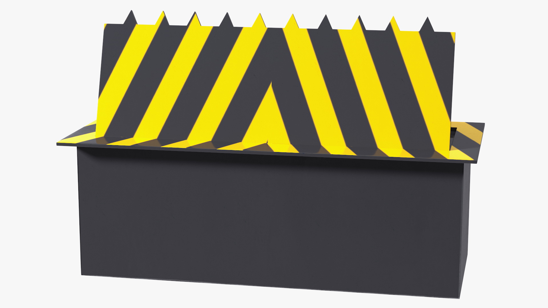 3D Road Blocker Small model