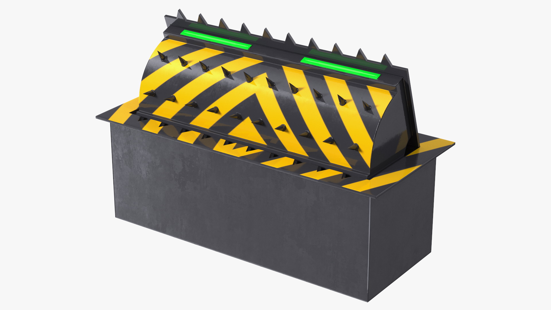 3D Road Blocker Small model