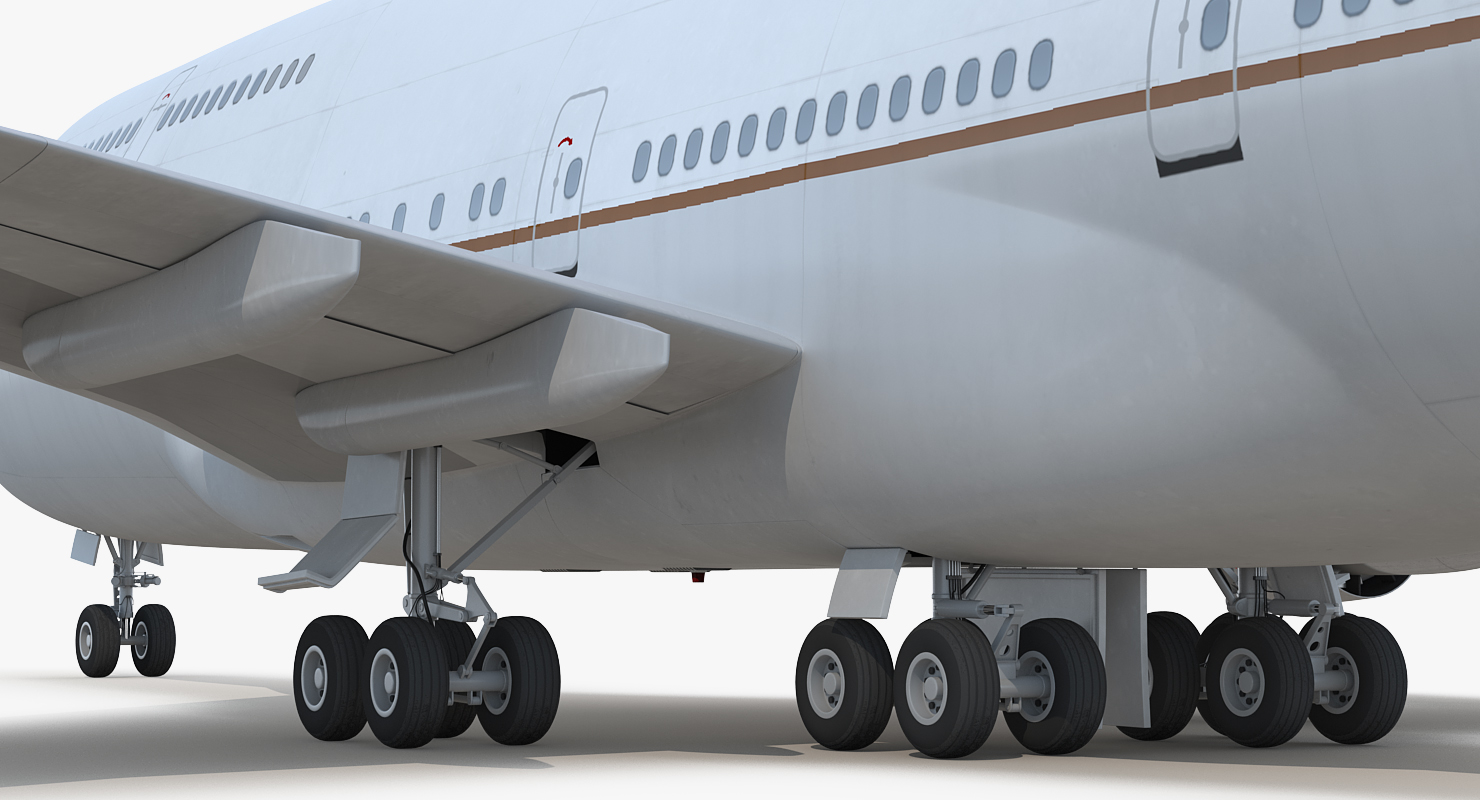 Boeing 747 300 Generic Rigged 3D model