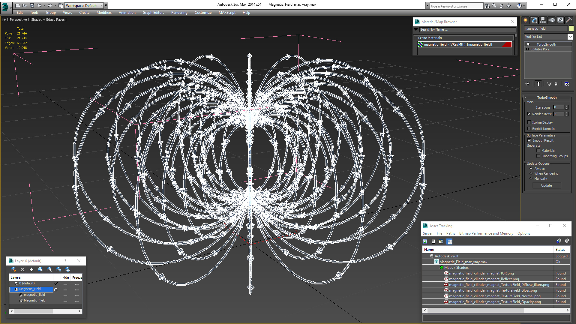 Magnetic Field 3D model