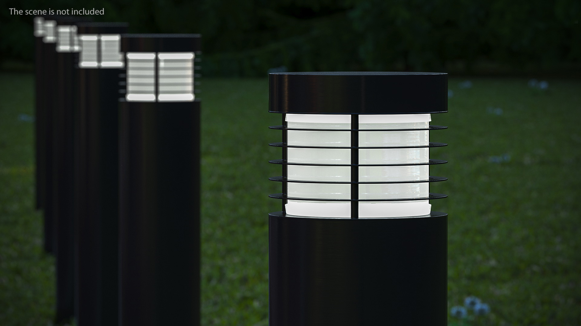 Outdoor Floor Light 3D model