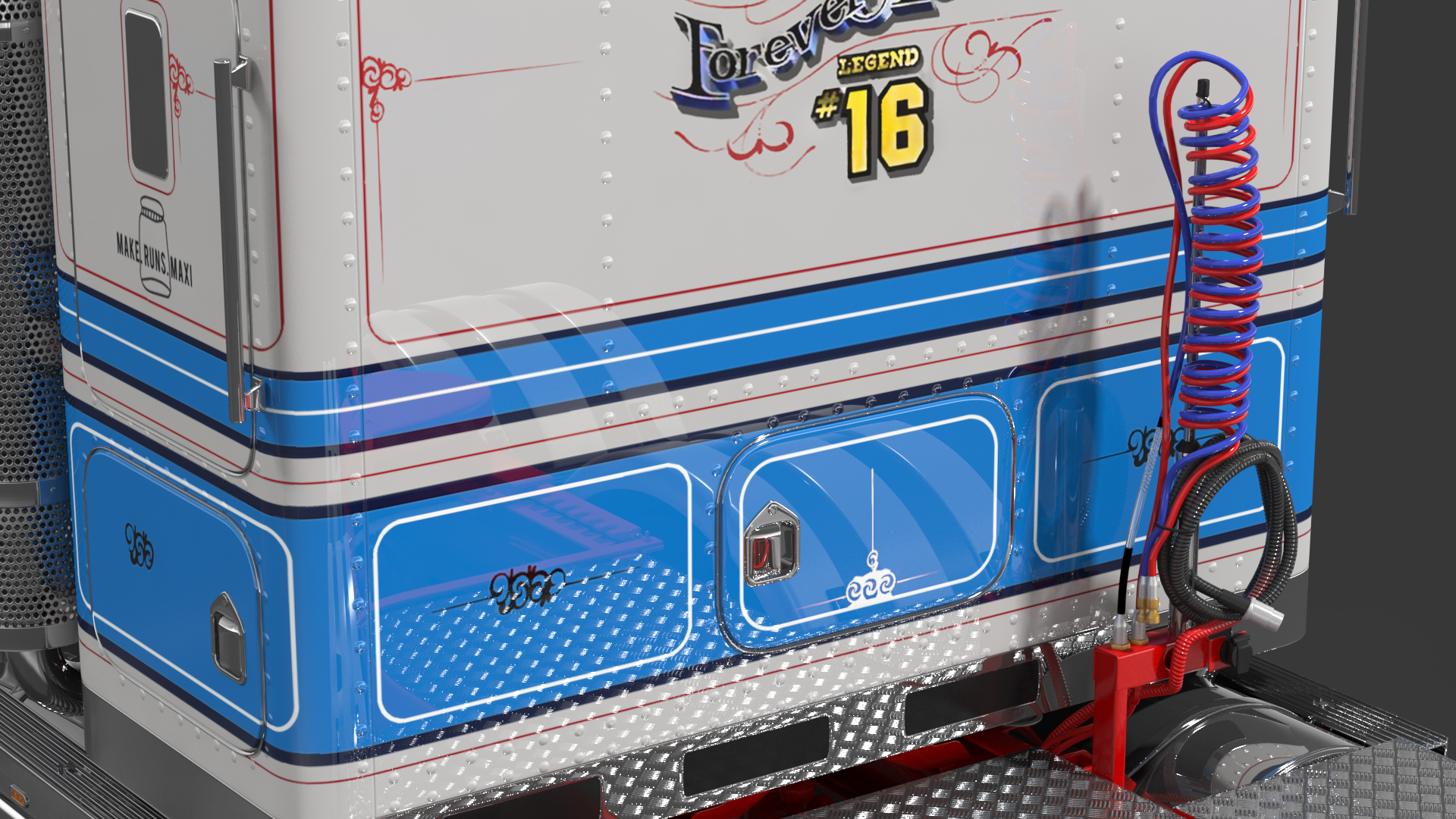 3D Kenworth T900 Legend Truck