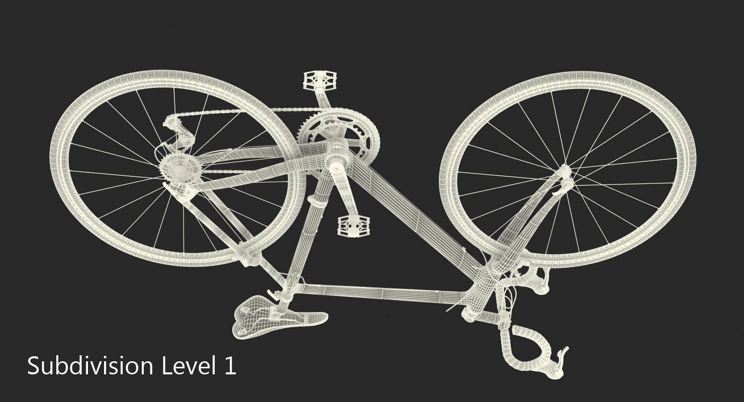 Road Bike 3D model