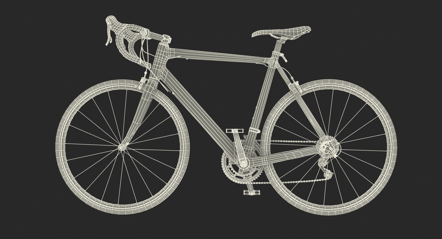 Road Bike 3D model