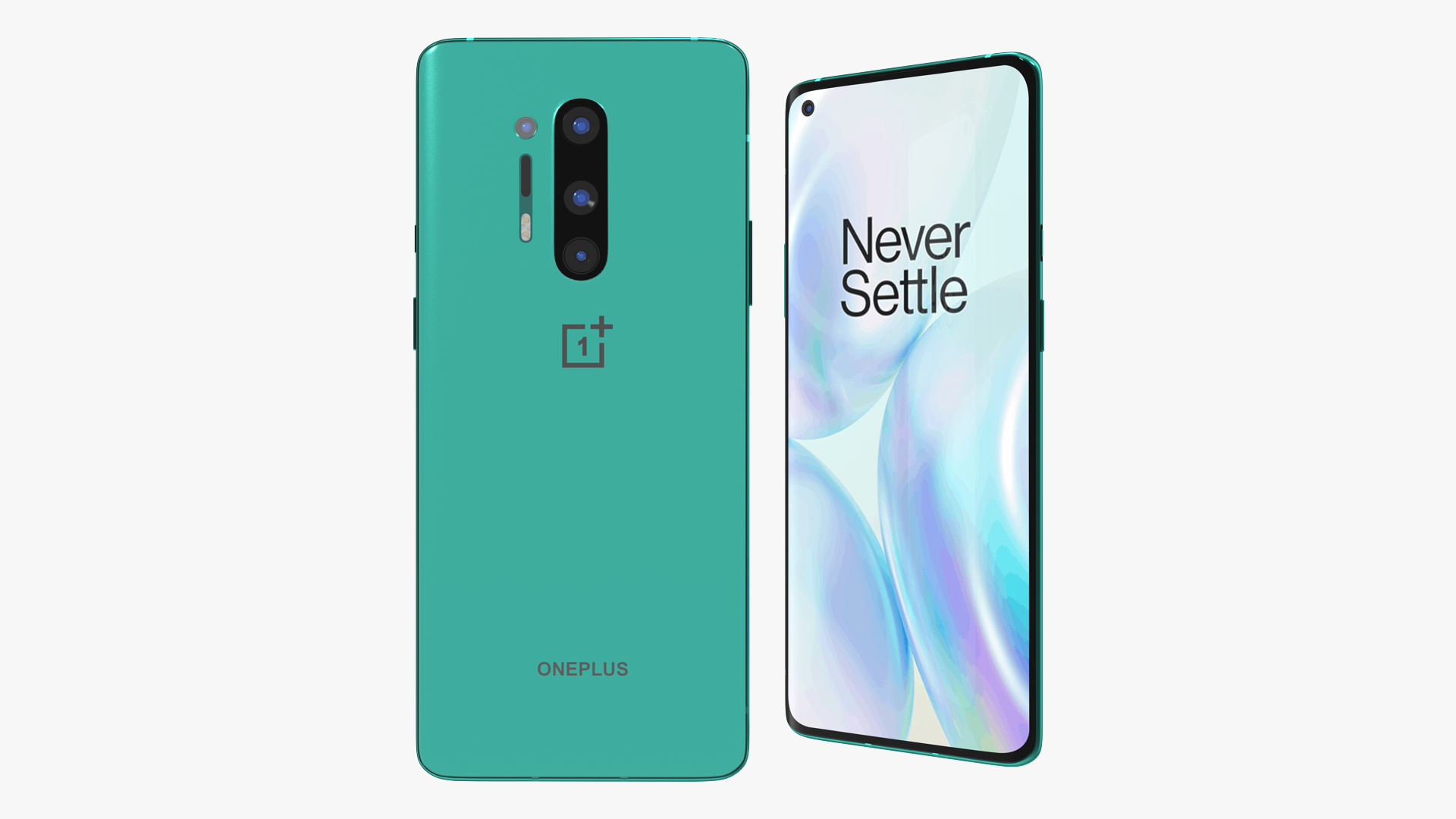 OnePlus 8 Pro Glacial Green 3D