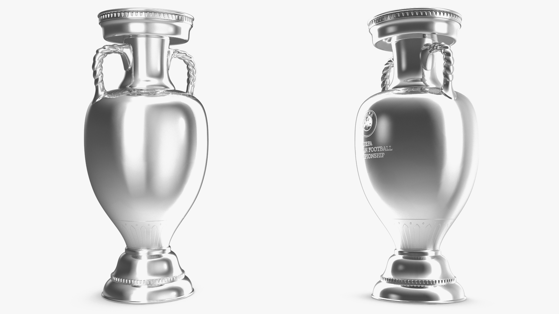 3D model UEFA European Championship Cup