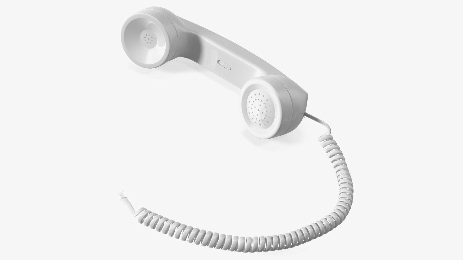 3D Vintage Phone Handset