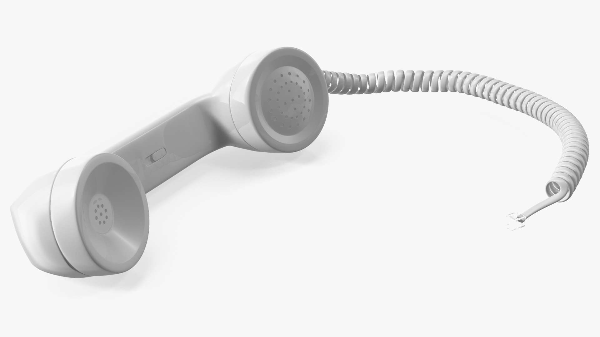 3D Vintage Phone Handset