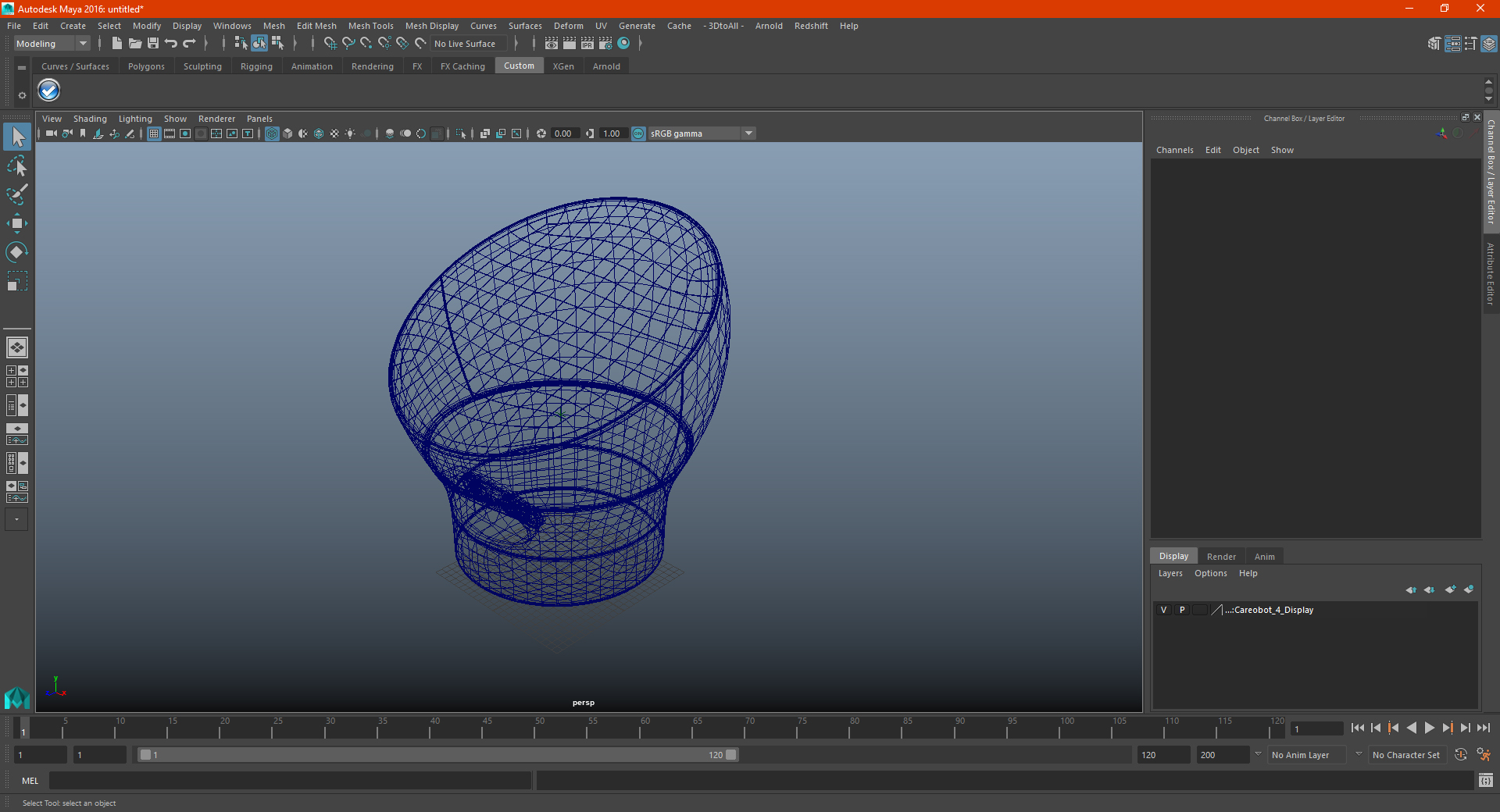 3D Careobot 4 Display model