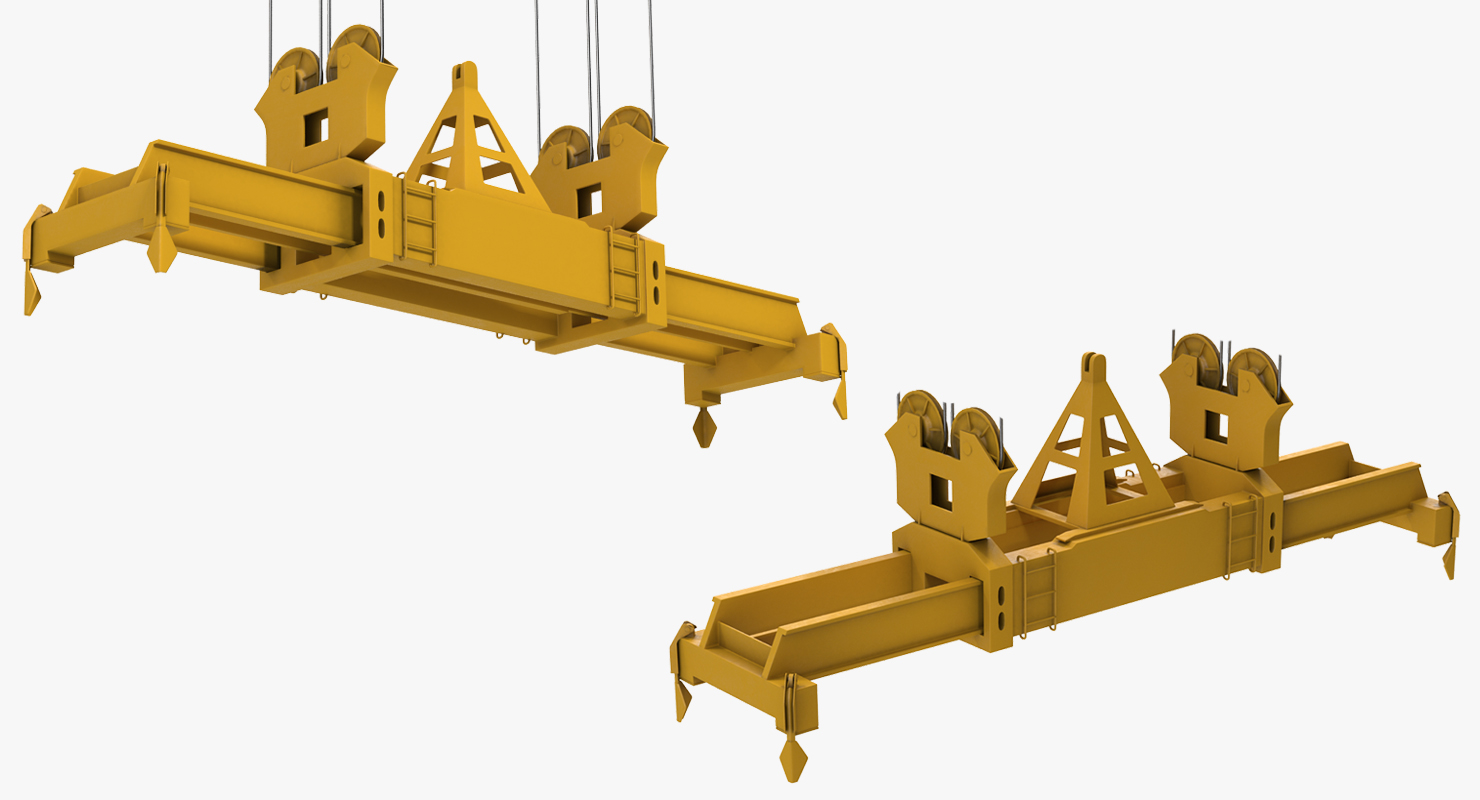 Quayside Container Crane 3D model