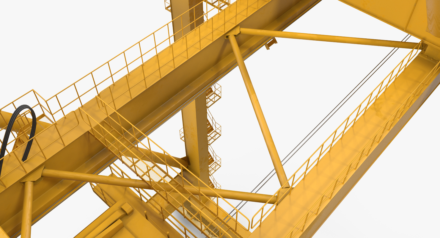 Quayside Container Crane 3D model