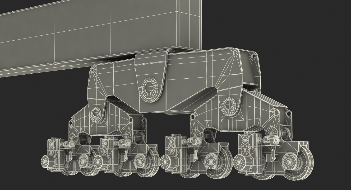 Quayside Container Crane 3D model