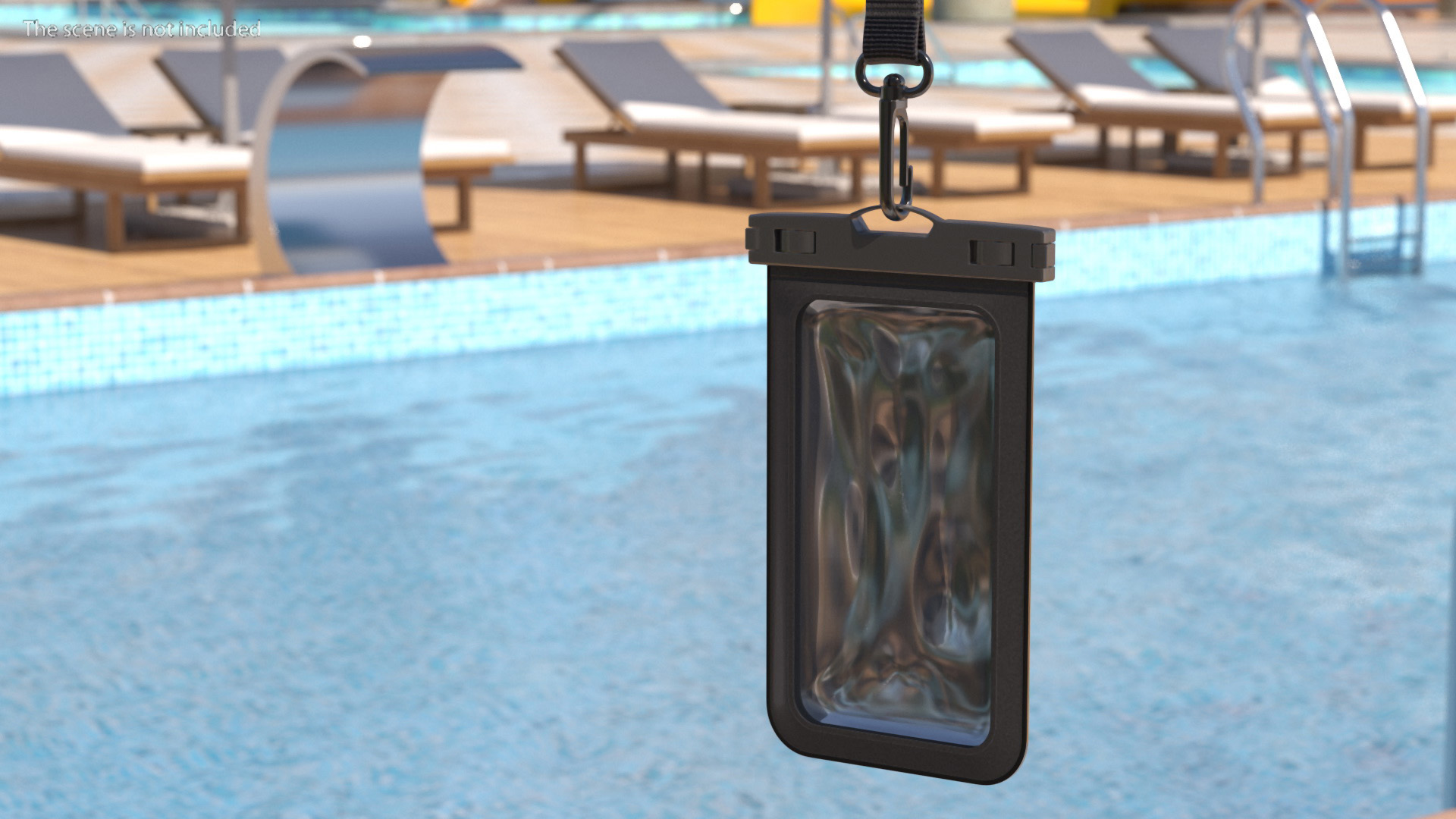 Waterproof Phone Pouch 3D