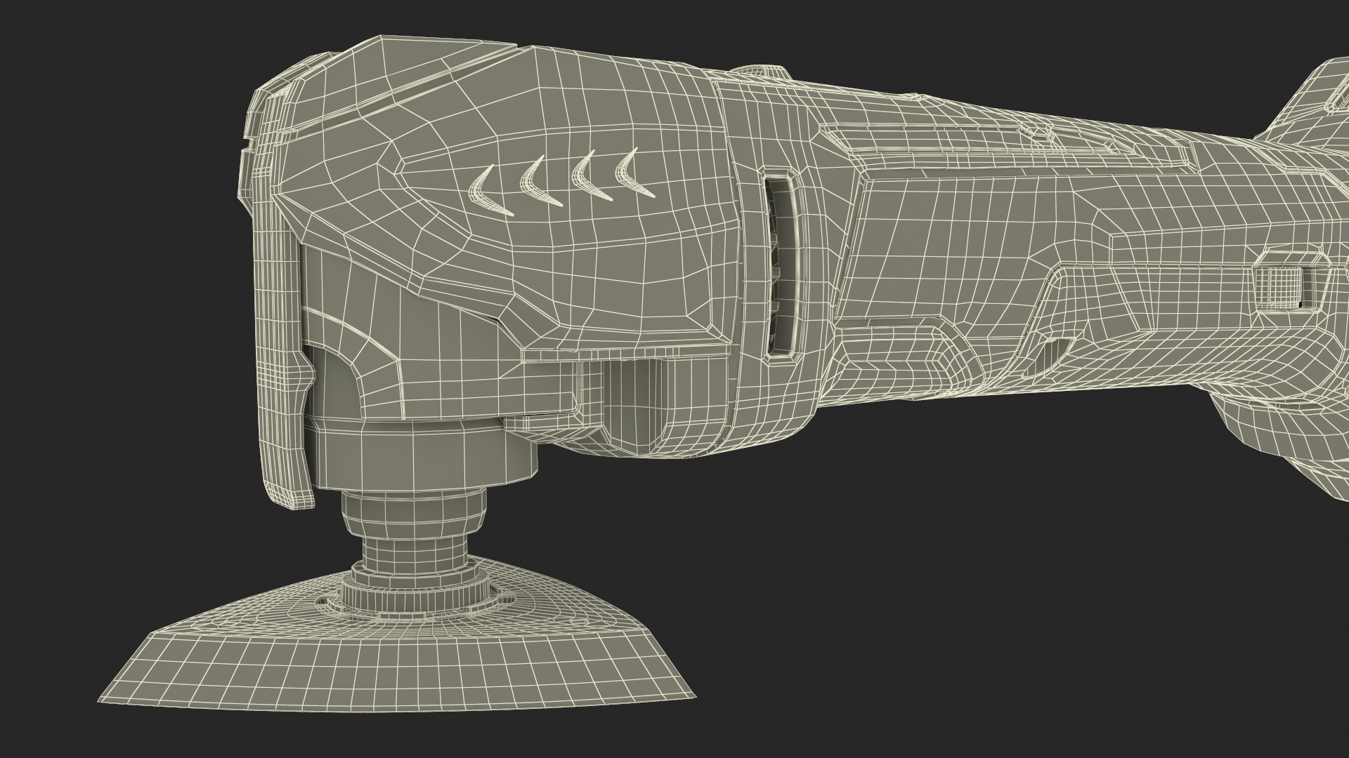 3D model Multi Purpose Oscillating Tool Used