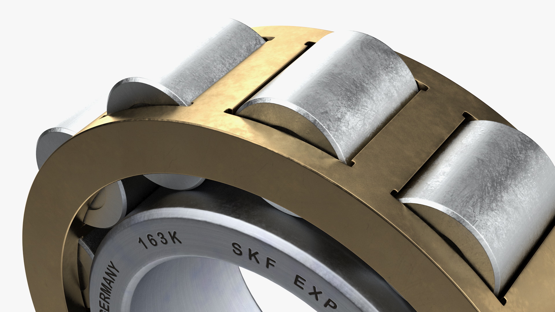 3D Roller Bearing Inside