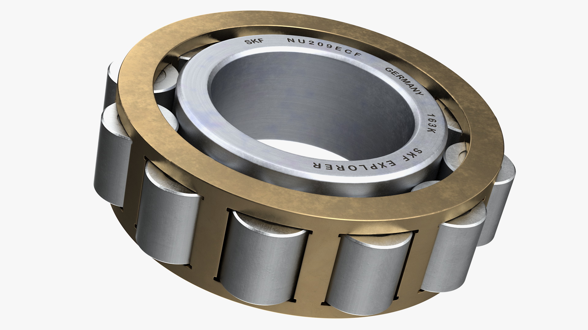 3D Roller Bearing Inside