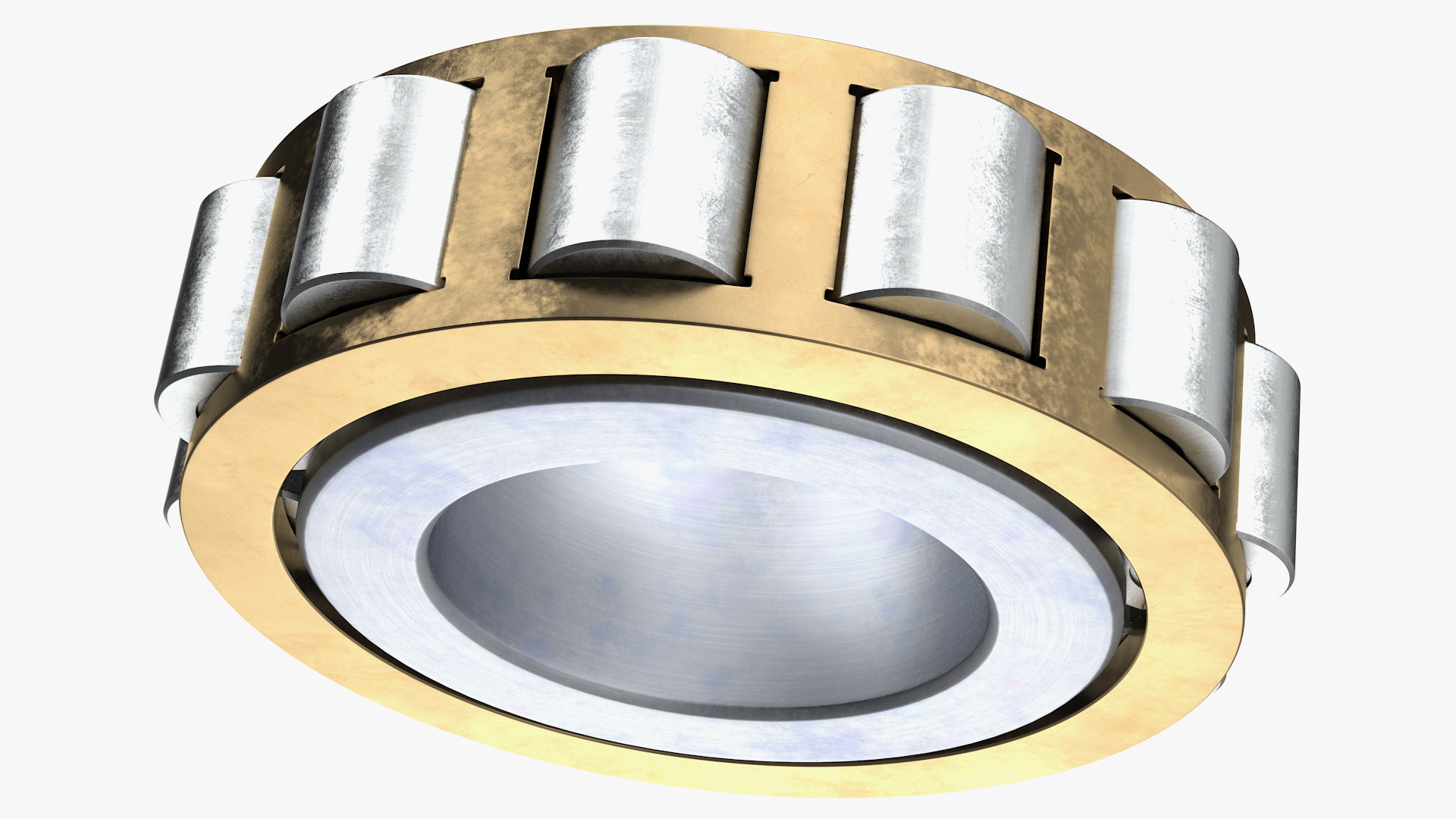 3D Roller Bearing Inside