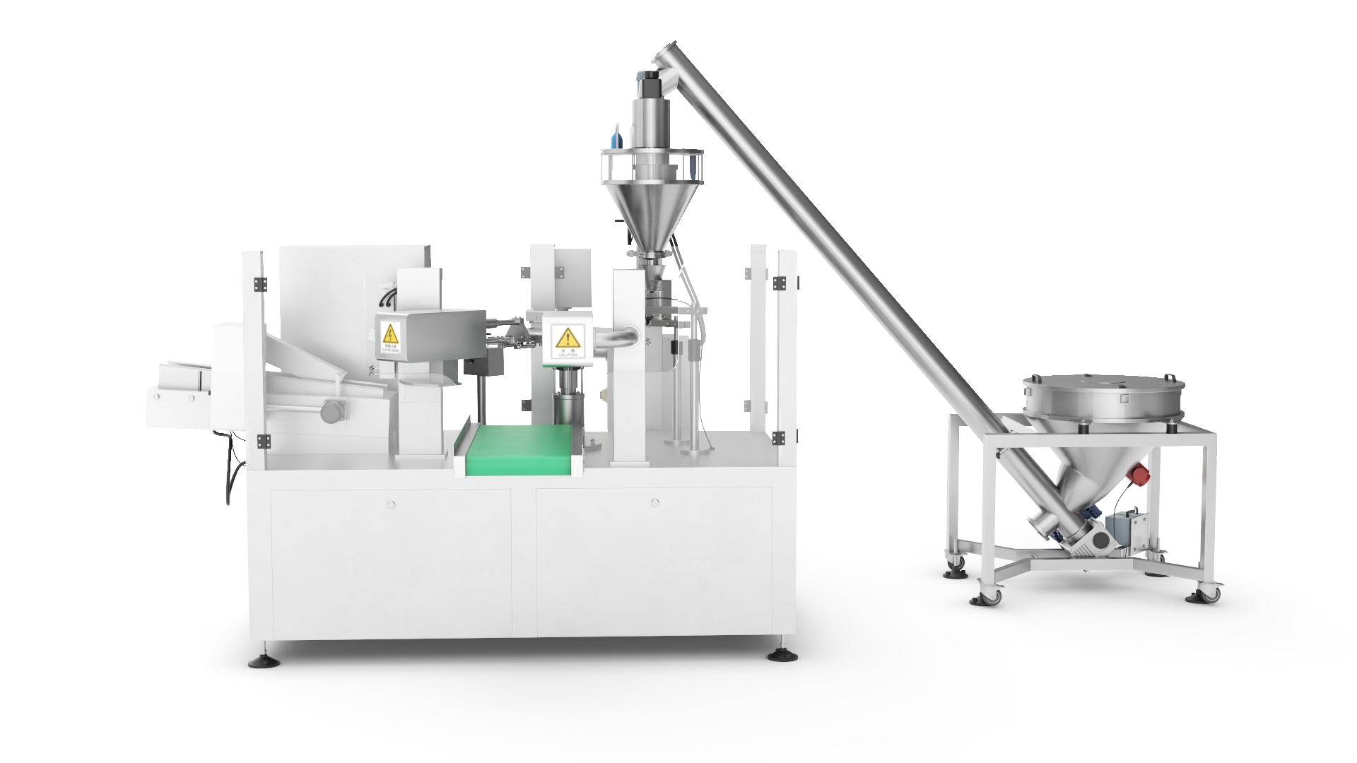 3D Premade Pouch Packaging Machine Powder model