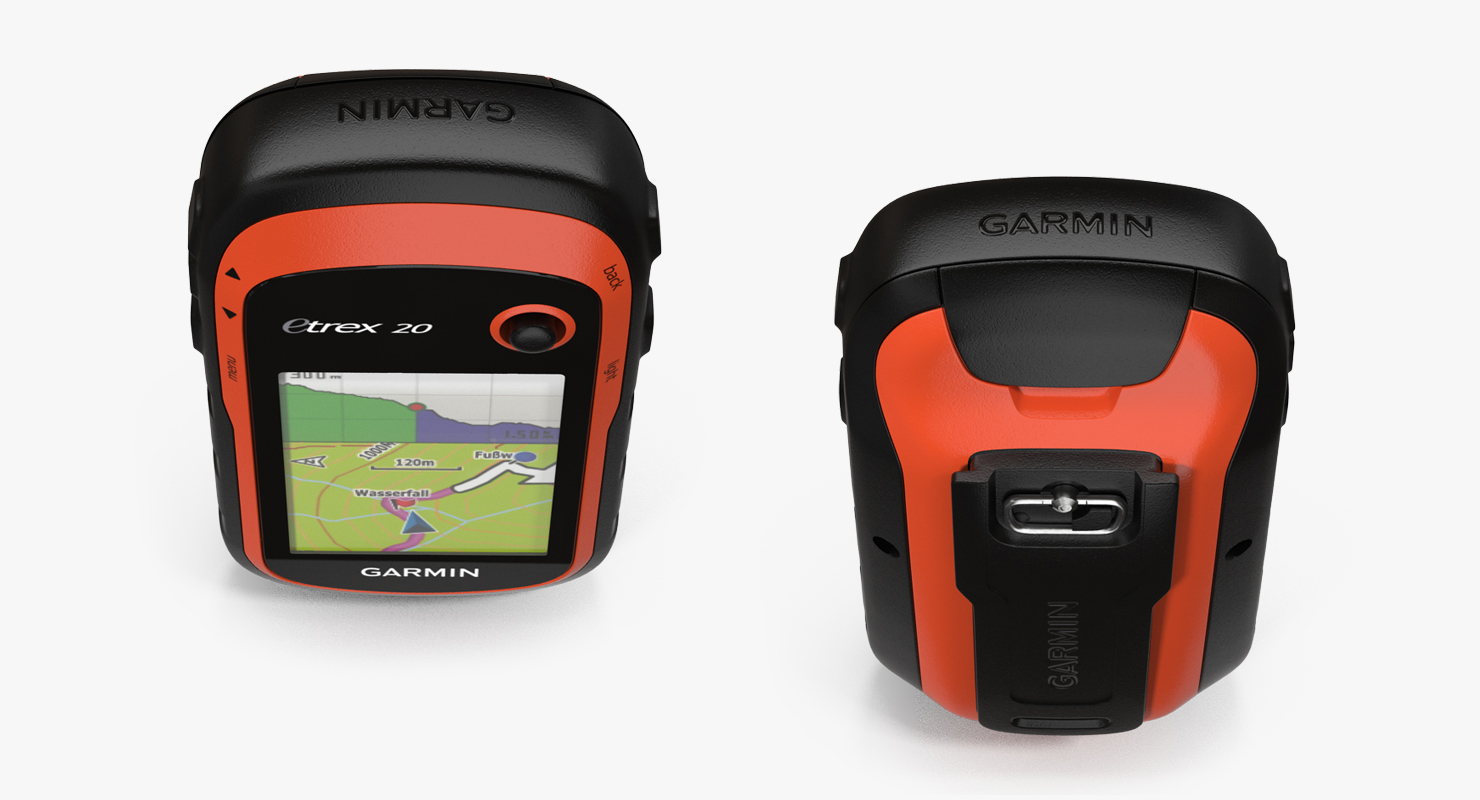 3D model Handheld GPS Navigator Garmin eTrex