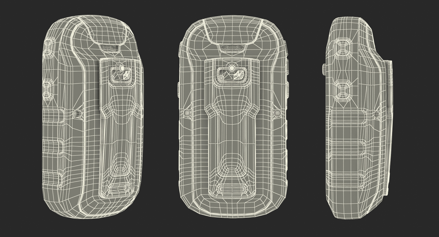 3D model Handheld GPS Navigator Garmin eTrex