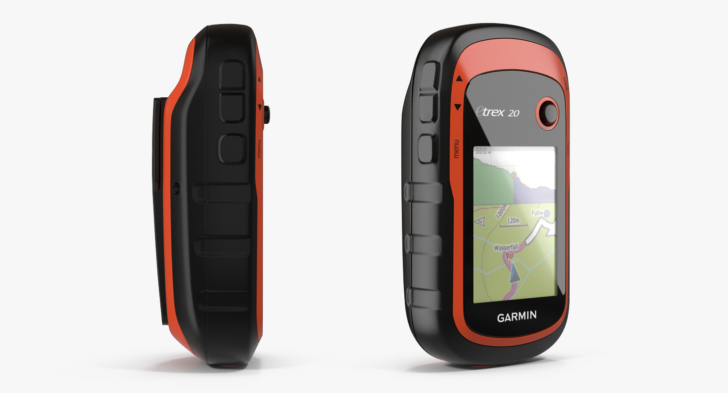 3D model Handheld GPS Navigator Garmin eTrex