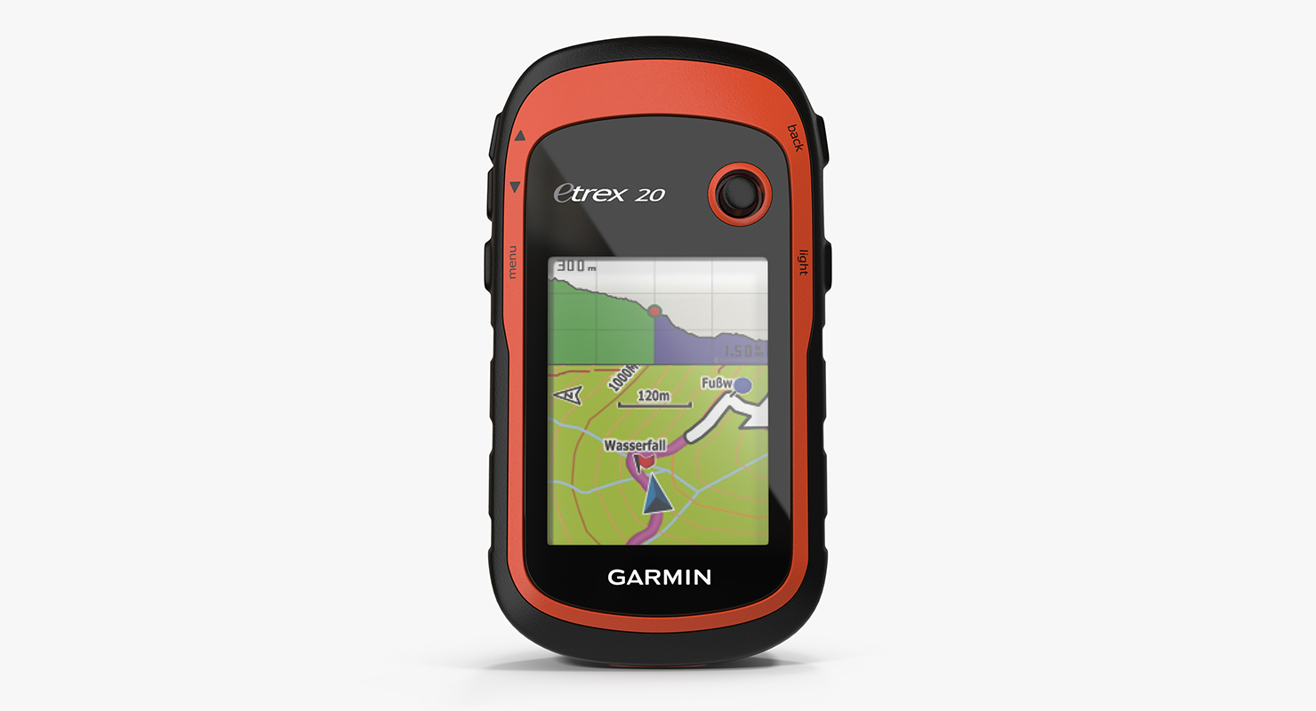 3D model Handheld GPS Navigator Garmin eTrex