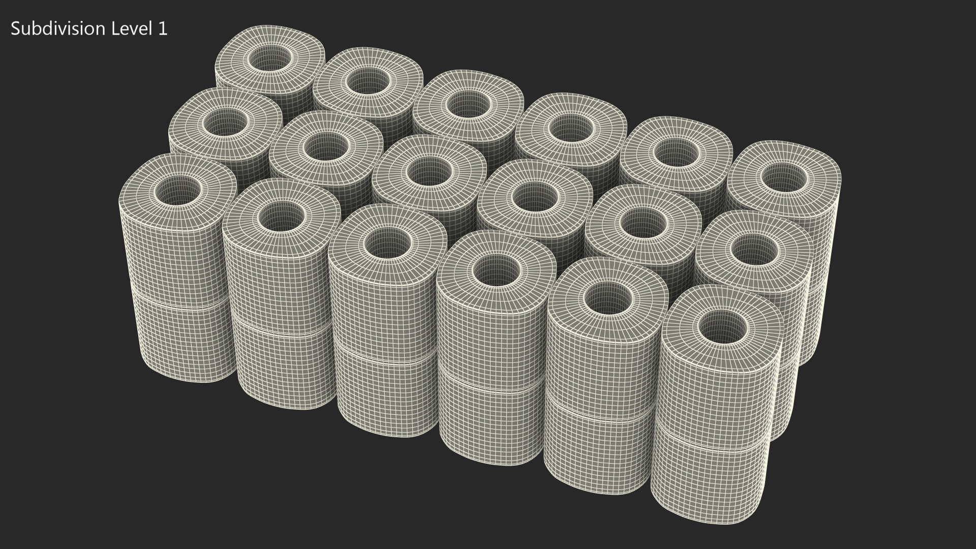 3D Scott Toilet Paper Roll 36 Pack