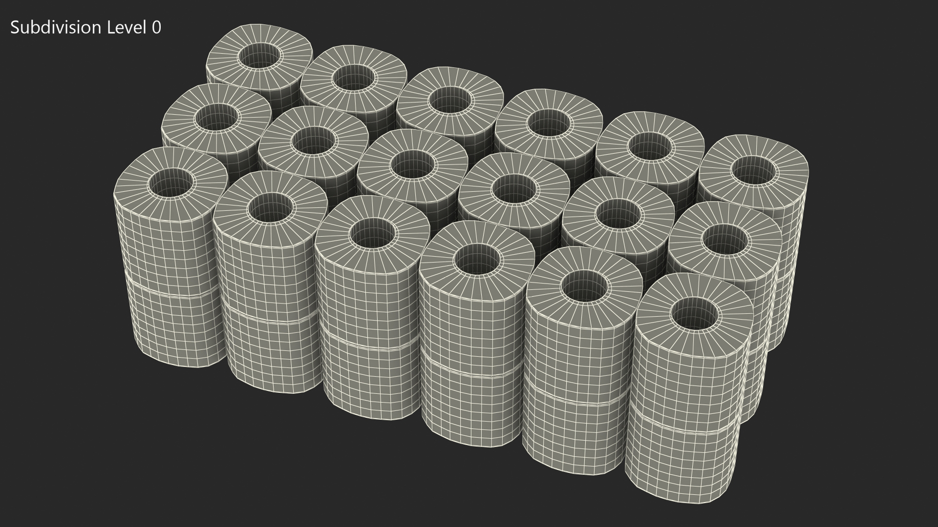 3D Scott Toilet Paper Roll 36 Pack