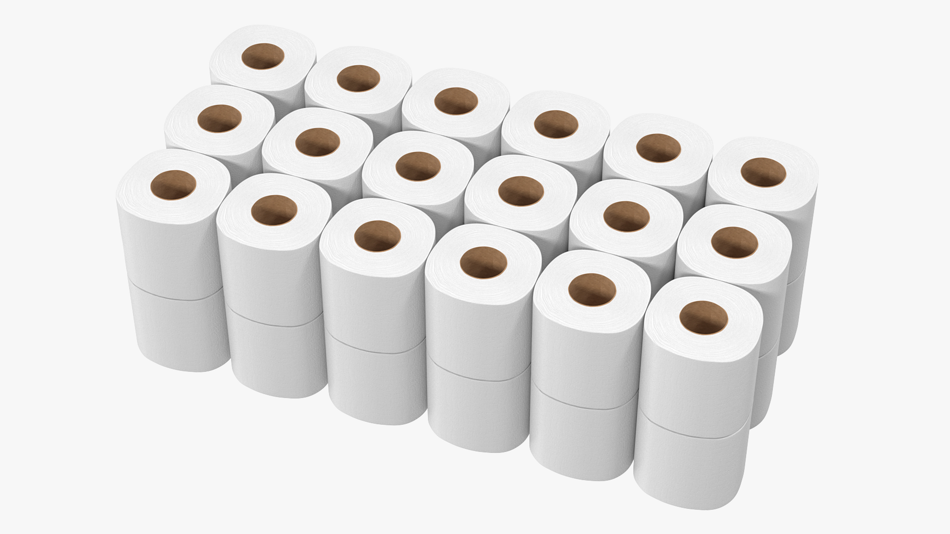 3D Scott Toilet Paper Roll 36 Pack