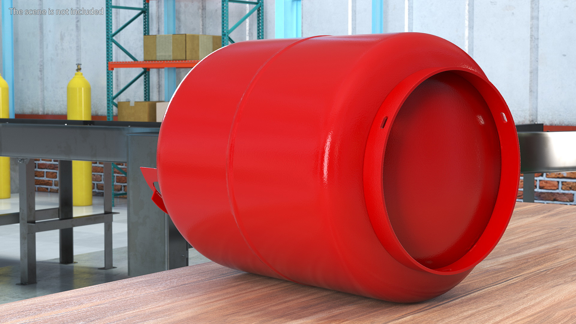 3D model Propane Gas Cylinder