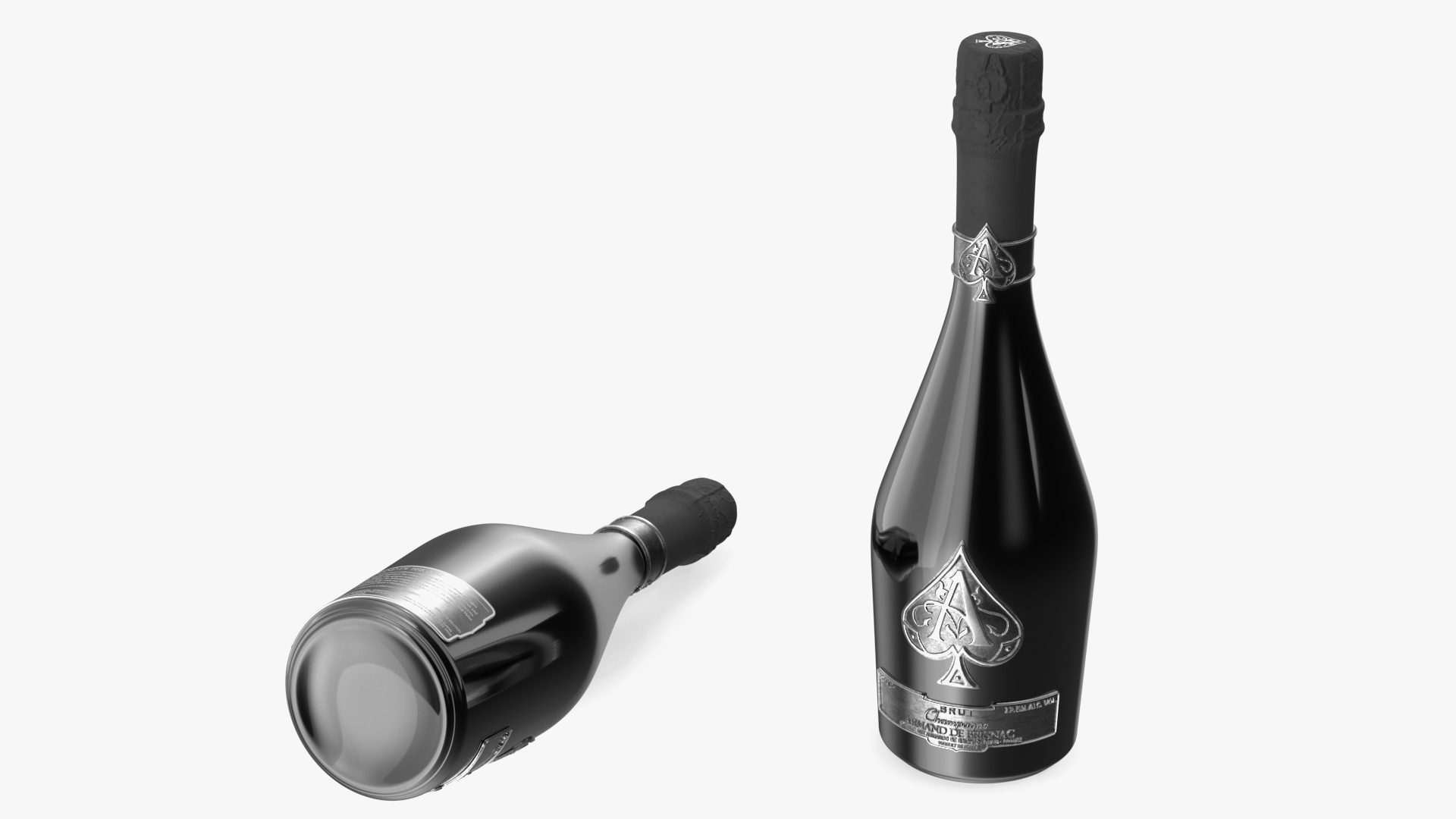 3D Armand de Brignac Ace of Spades Blanc de Blanc