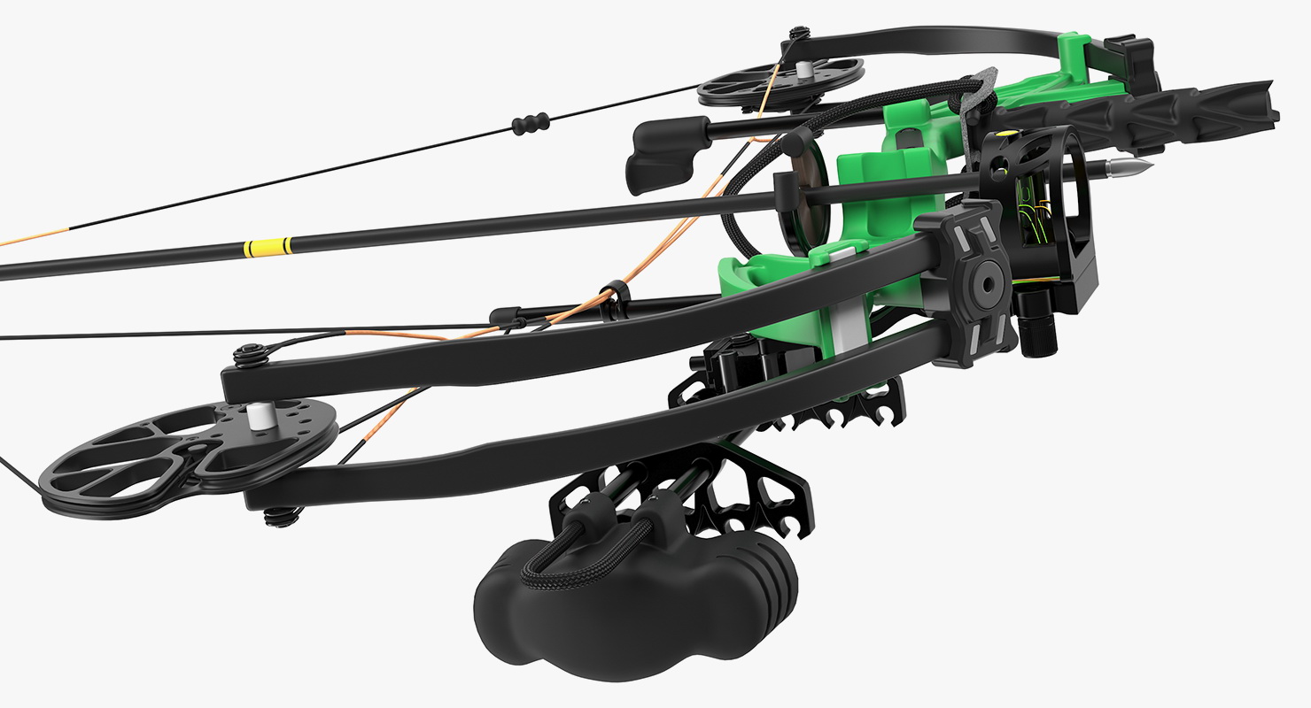 3D Armed Compound Bow Generic