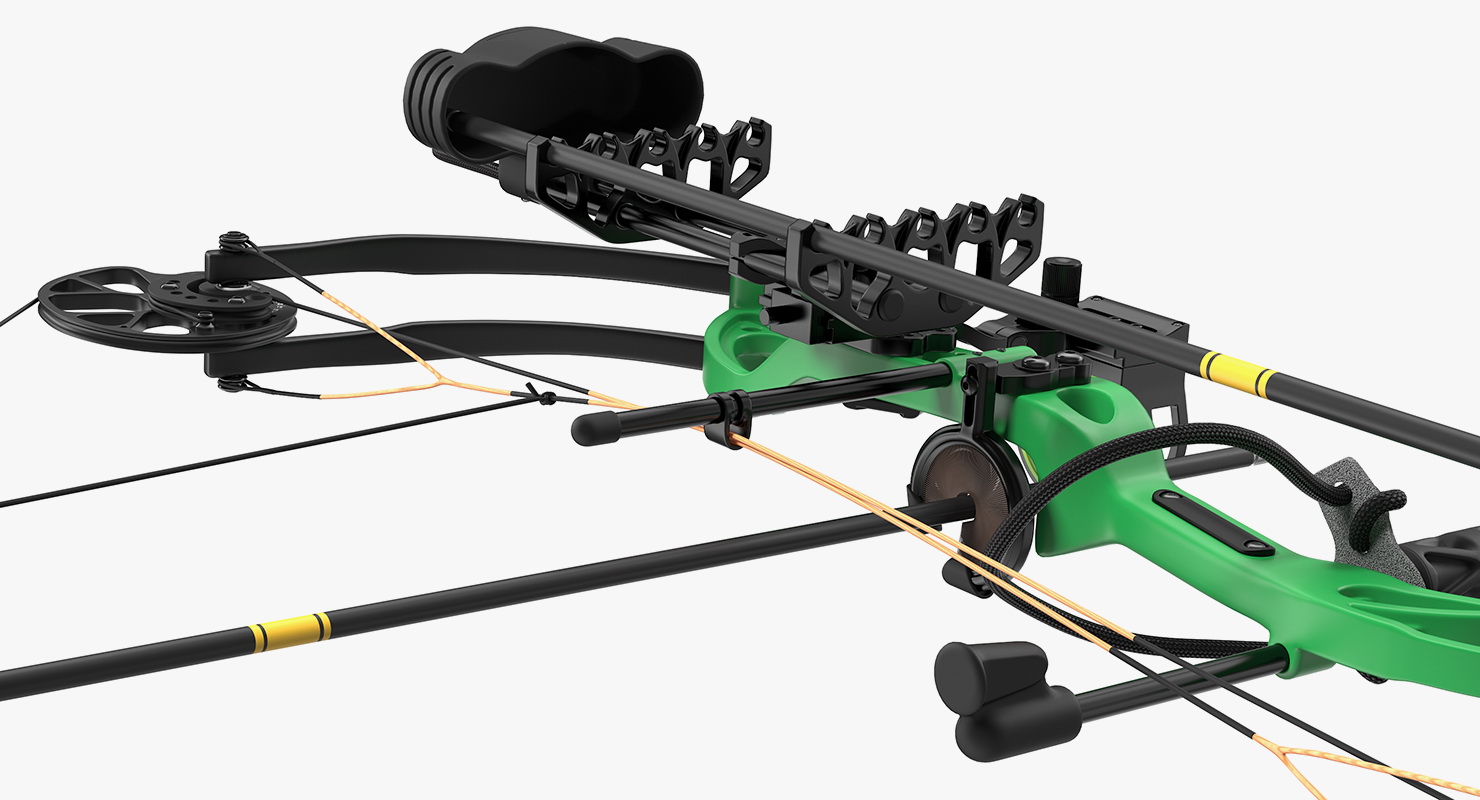 3D Armed Compound Bow Generic