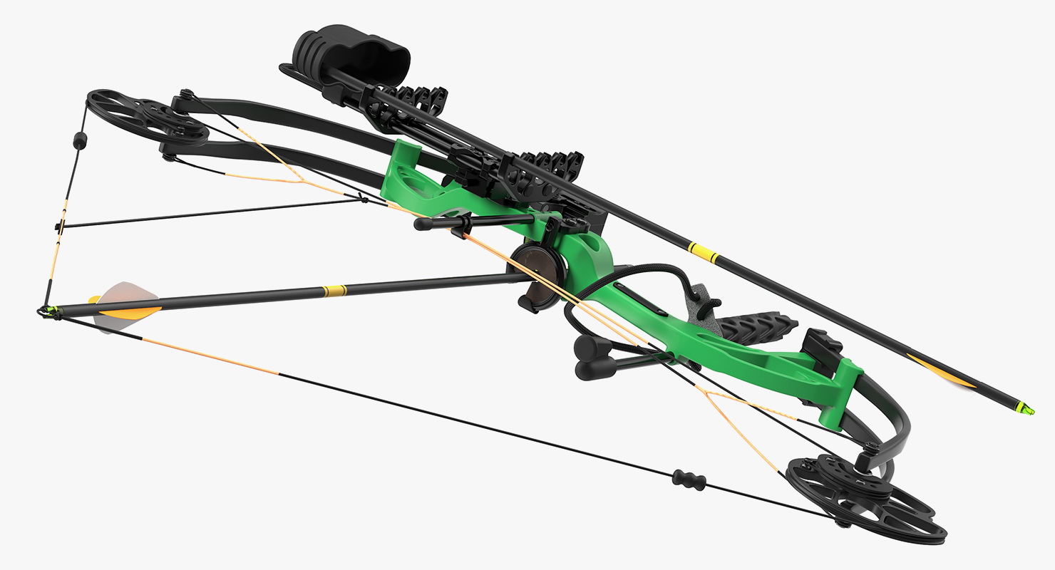 3D Armed Compound Bow Generic