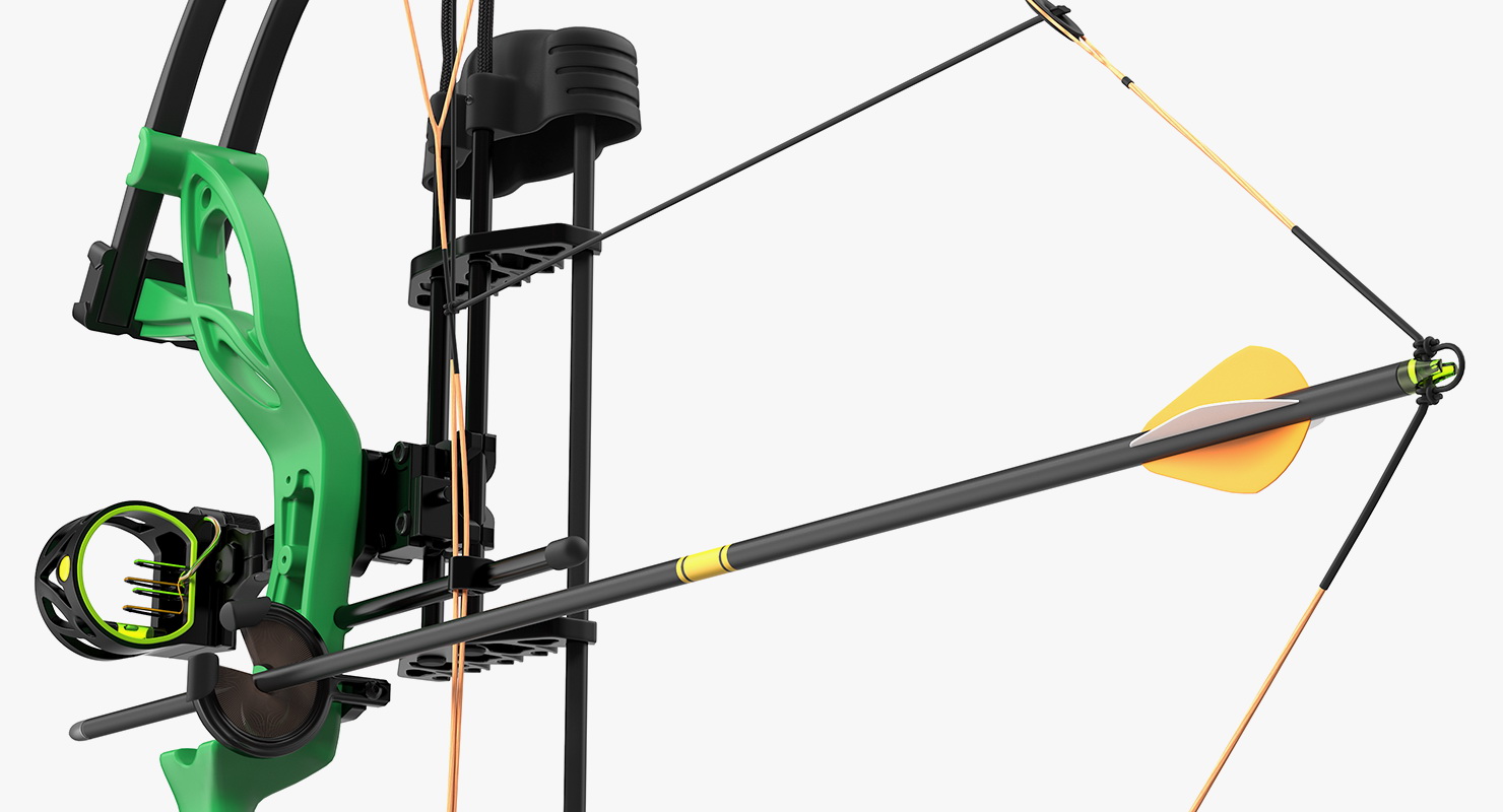 3D Armed Compound Bow Generic